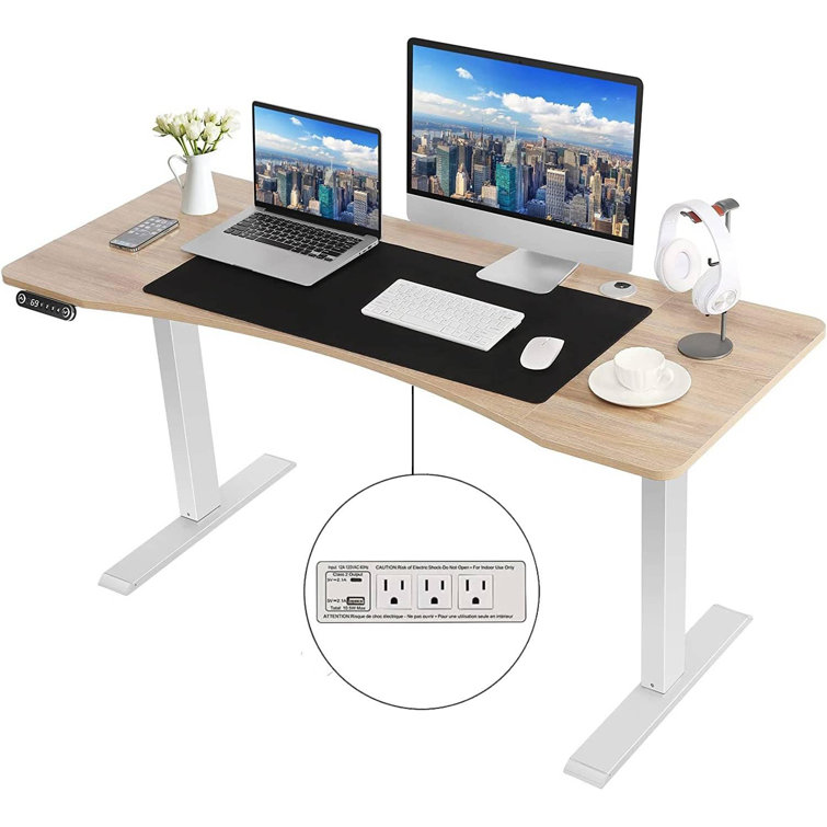 Standing desk with on sale usb ports